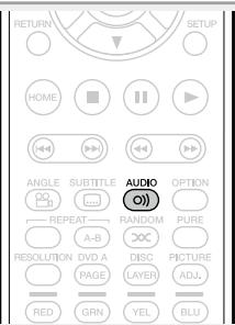 MARANTZ UD5007 - Press AUDIO during playback. - 2