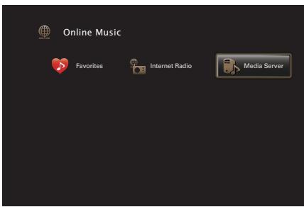 MARANTZ NR1506 - Appuyez sur ONLINE MUSIC. - 1