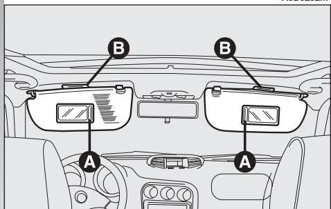 ALFA ROMEO 156 - AILETTES PARE-SOLEIL - 1