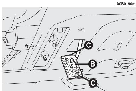 ALFA ROMEO 156 - PLAFONNIER DU COFFRE A BAGAGES - 3
