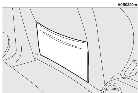 ALFA ROMEO 156 - POCHES ARRIERE (ou prévu) (Fig. 25) - 1