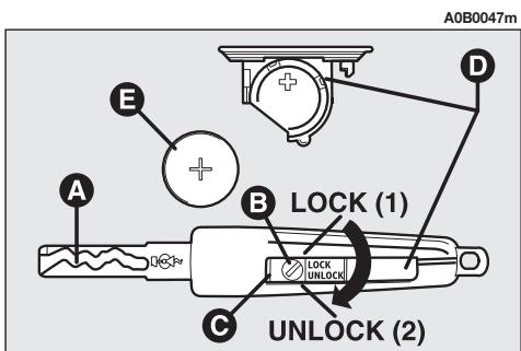 ALFA ROMEO 156 - REEMPLACEMENT PILE DE LA CLE AVEC TELECOMMANDE - 2