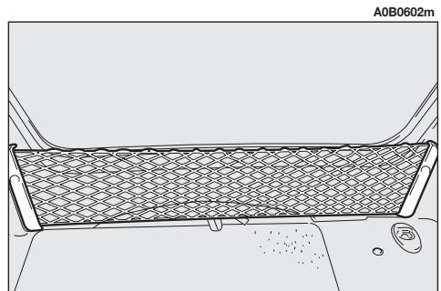 ALFA ROMEO 156 - FILET DE RETENUE DES OBJECTS (en option pour les versions/ marchés où il est prévu) - 8