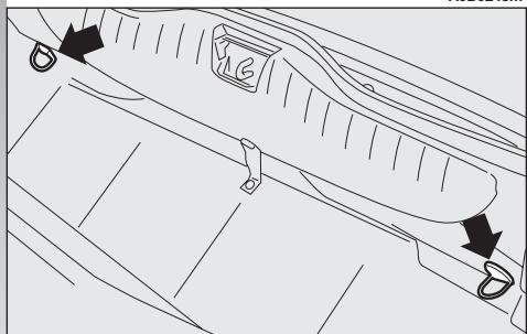 ALFA ROMEO 156 - ANCRAGE DU CHARGEMENT (fig. 158-159) - 2