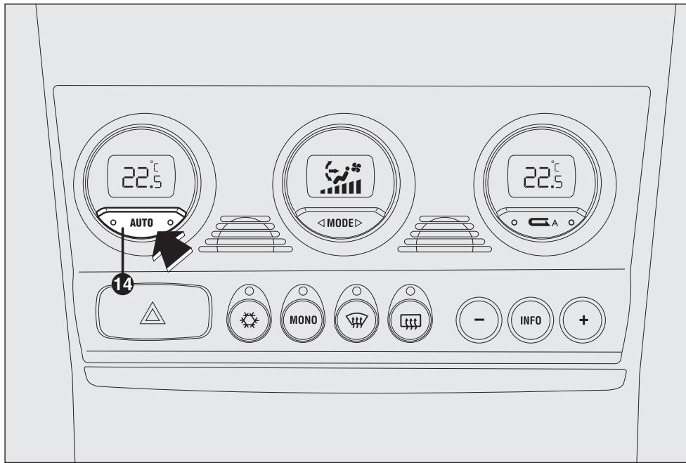 ALFA ROMEO 156 - TOUCHE AUTO FONCTIONNEMENT AUTOMATIQUE (fig. 112) - 1