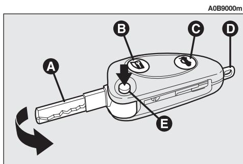 ALFA ROMEO 156 - TELECOMMANDE (fig. 8) - 1