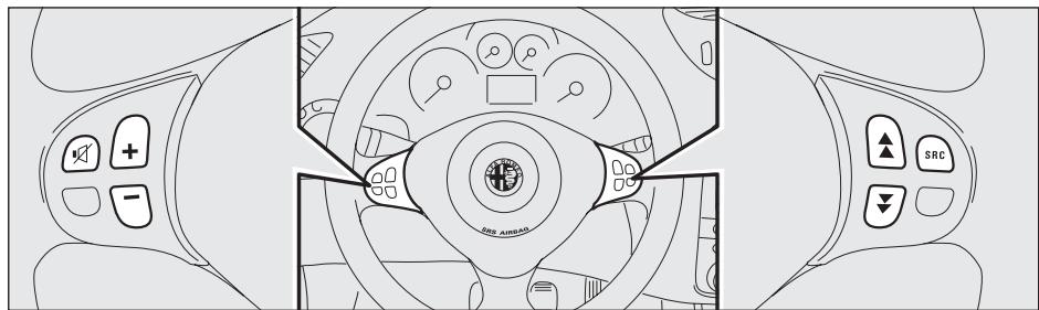 ALFA ROMEO 147 2007 - COMMANDES AU VOLANT - 1