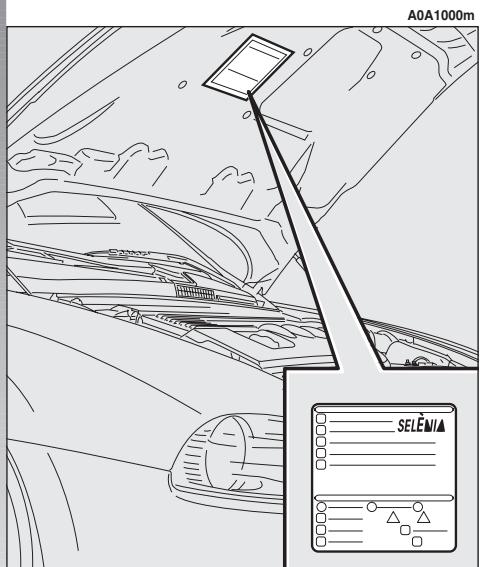 ALFA ROMEO 147 2007 - SYMBOLOGIE - 1