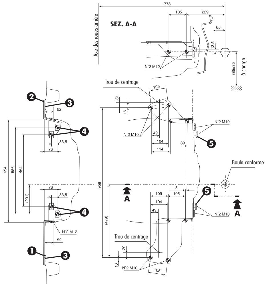 ALFA ROMEO 147 2007 - SCHEMA DE MONTAGE - 1