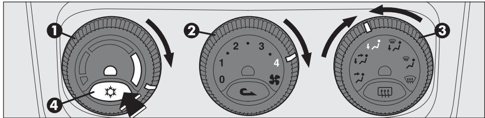 ALFA ROMEO 147 2007 - CHAUFFAGE (fig. 104) - 1