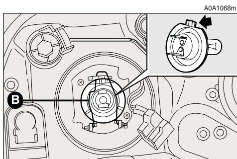 ALFA ROMEO 147 2007 - Feux de position avant (fig. 24) - 2