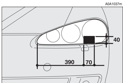 ALFA ROMEO 147 2007 - REGLAGE DES PHARES A L'ETRANGER (fig. 168-169) - 2