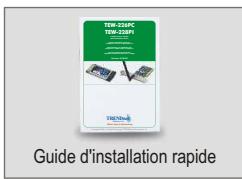 TRENDNET TEW-226PC - Vérification du contenu de l'emballage - 2
