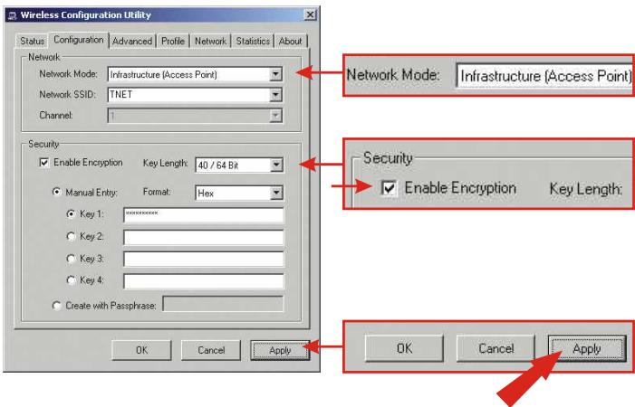 TRENDNET TEW-226PC - Mode d'infrastructure (branchement d'un PC vers le point d'accès) - 2