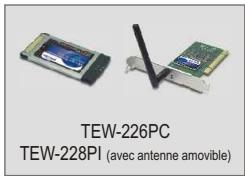 TRENDNET TEW-228PI - Vérification du contenu de l'emballage - 1