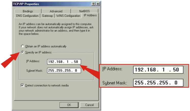 TRENDNET TEW-410APBPLUS - Configuration des paramètres tcp/ip - 2