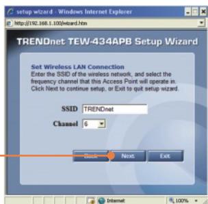 TRENDNET TEW-434APB - Configuration du point d'accès - 6
