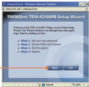 TRENDNET TEW-434APB - Configuration du point d'accès - 4