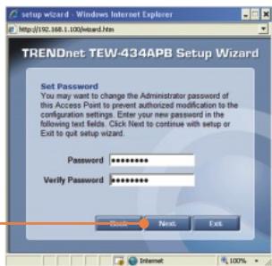TRENDNET TEW-434APB - Configuration du point d'accès - 5