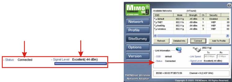 TRENDNET TEW-603PI - Configuration sans fil - 3
