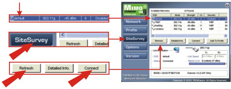 TRENDNET TEW-610APB - Configuration de votre adaptateur réseau sans fil - 2