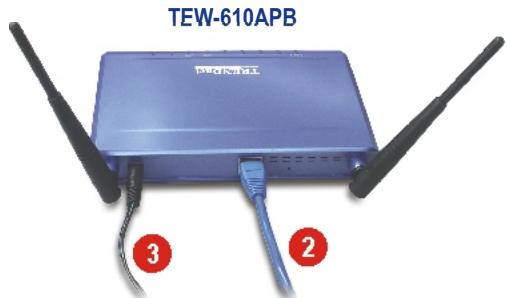 TRENDNET TEW-610APB - Installation du matériel - 1
