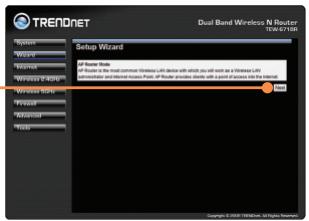 TRENDNET TEW-671BR - Configuration du routeur sans fil - 5