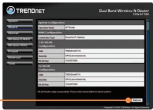 TRENDNET TEW-671BR - Configuration du routeur sans fil - 10