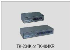 TRENDNET TK-204K - Vérification du contenu de l'emballage : - 1