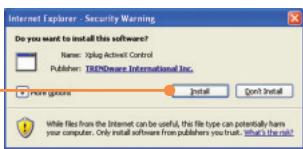 TRENDNET TV-IP100-N - Utilisateurs Windows - 13