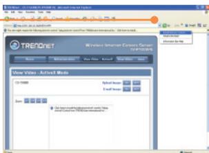 TRENDNET TV-IP100-N - Utilisateurs Windows - 12