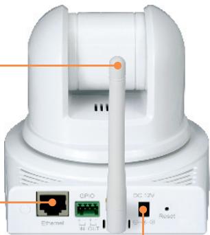 TRENDNET TV-IP410 - Installation du matériel - 1