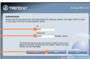 TRENDNET TV-IP501P - Remarque: - 6