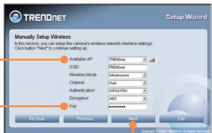 TRENDNET TV-IP501P - Remarque: - 11