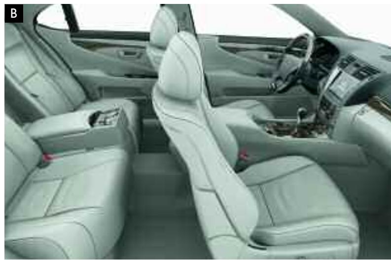 LEXUS LS 600H - Teintes intérieures - 3