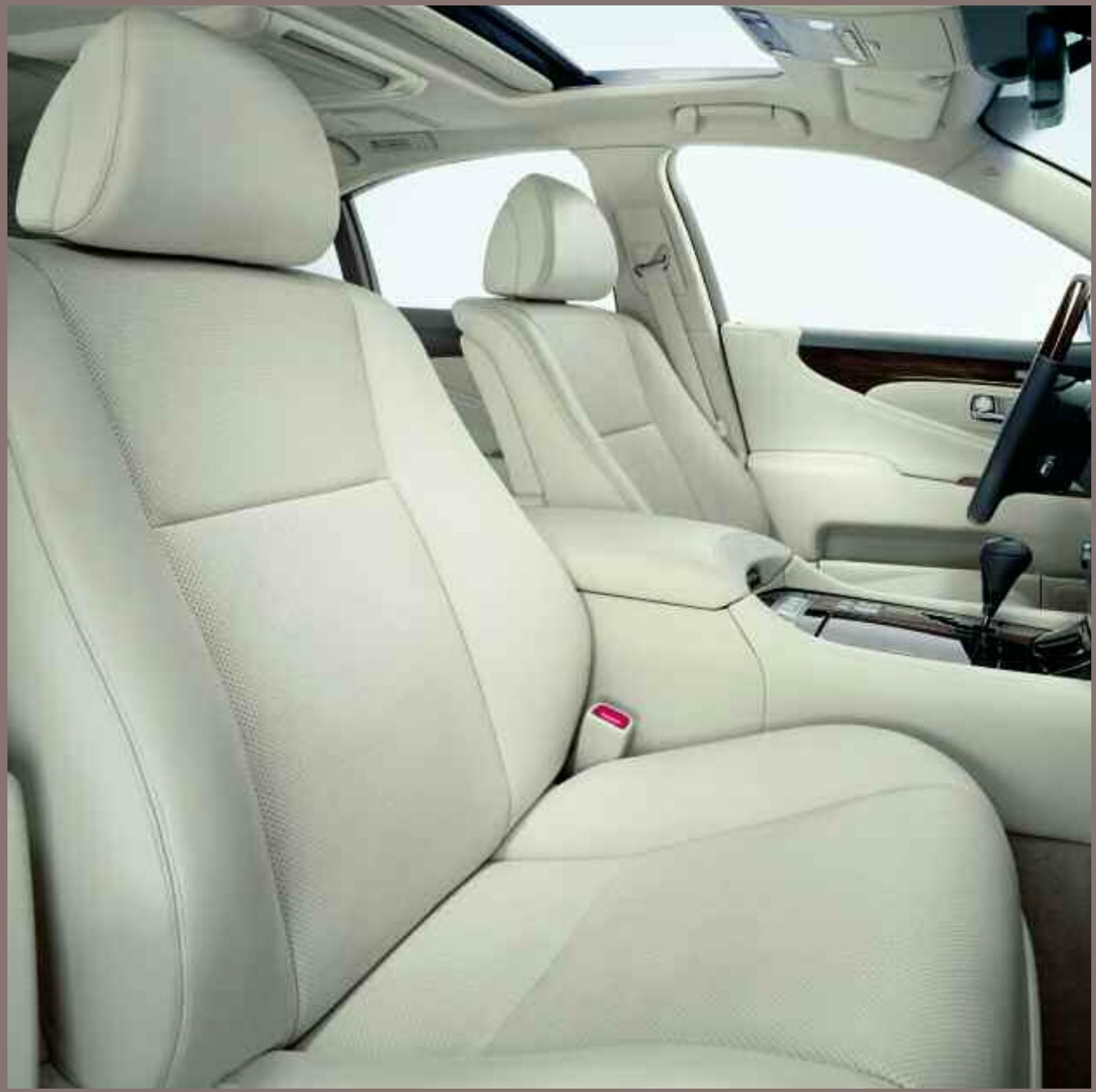 LEXUS LS 600H L - MONITEUR COULEUR 9" LCD INTEGRÉ DANS LE PLAFONNIER * - 6