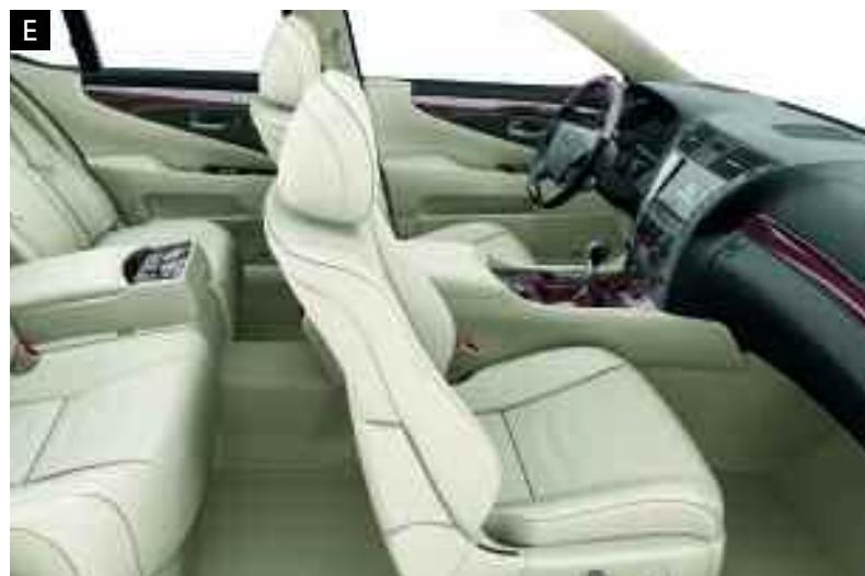 LEXUS LS 600H L - TEINTES INTÉRIEURES - 9