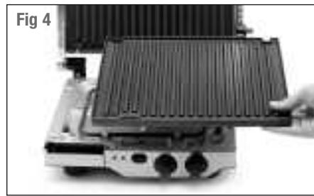 BREVILLE BGR400XL - Desmontaje de las planchas de la parrilla - 2