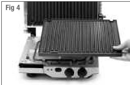 BREVILLE BGR400XL - Dégagement des plaques - 2