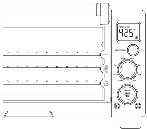 BREVILLE BOV650XL - A NOTE ON RACK HEIGHT POSITIONS - 1