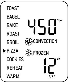 BREVILLE BOV800XL - Réglages optionnels - 1