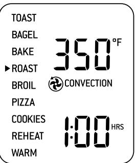BREVILLE BOV800XL - Optional Settings - 1