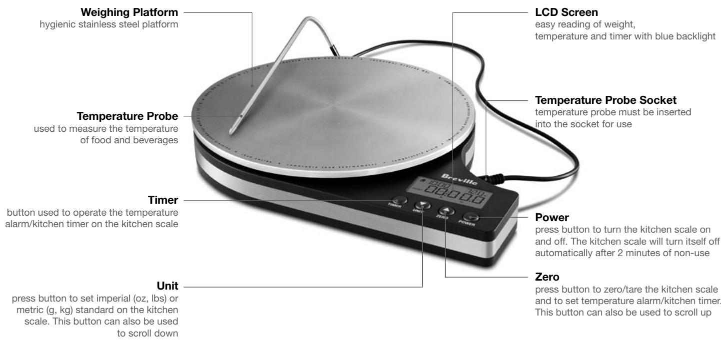 BREVILLE BSK500XL - your Breville ikon™ Kitchen Scale - 2
