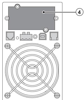 EATON 5PX 3000I RT3U - Ports de communication - 4