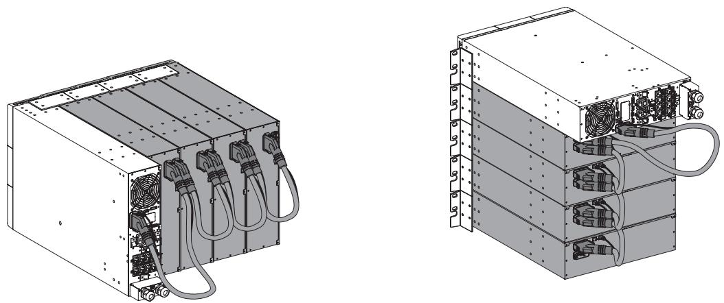 EATON 9SX6KIRT - Connexion du ou des EBM(s) - 2