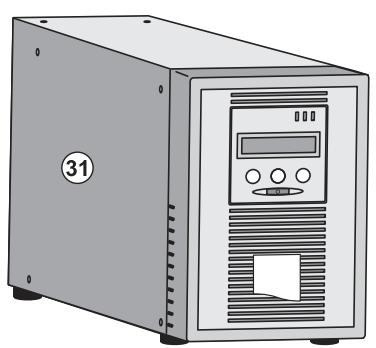 EATON EX 1500 - Déballage et vérification du contenu - 2