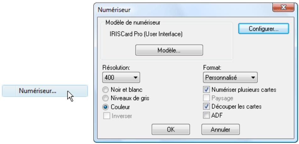 IRIS CARD PRO 4 - Numériser des CARTES - 1