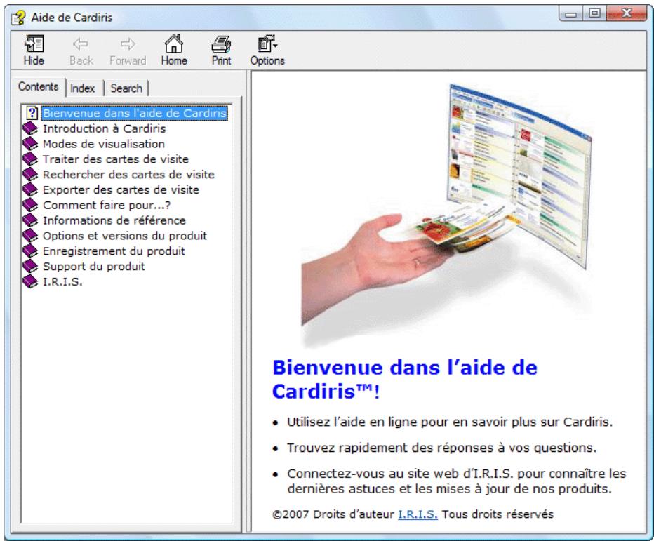 IRIS CARD PRO 4 - Obtenir de l'aide en ligne - 1