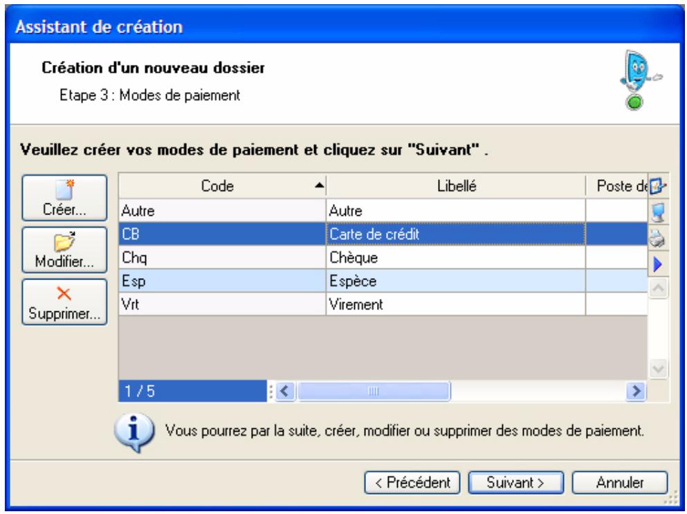 CIEL DEVIS FACTURES 5 - Troisième étape : modes de paiement - 1