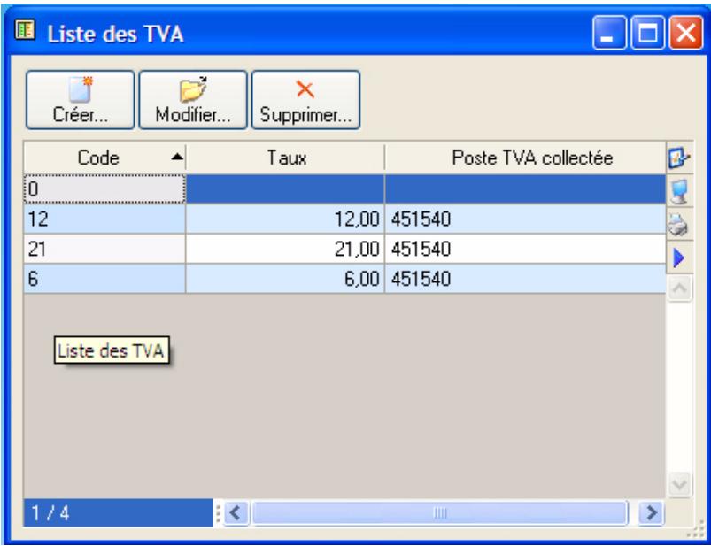 CIEL DEVIS FACTURES 5 - Taux de TVA - 1